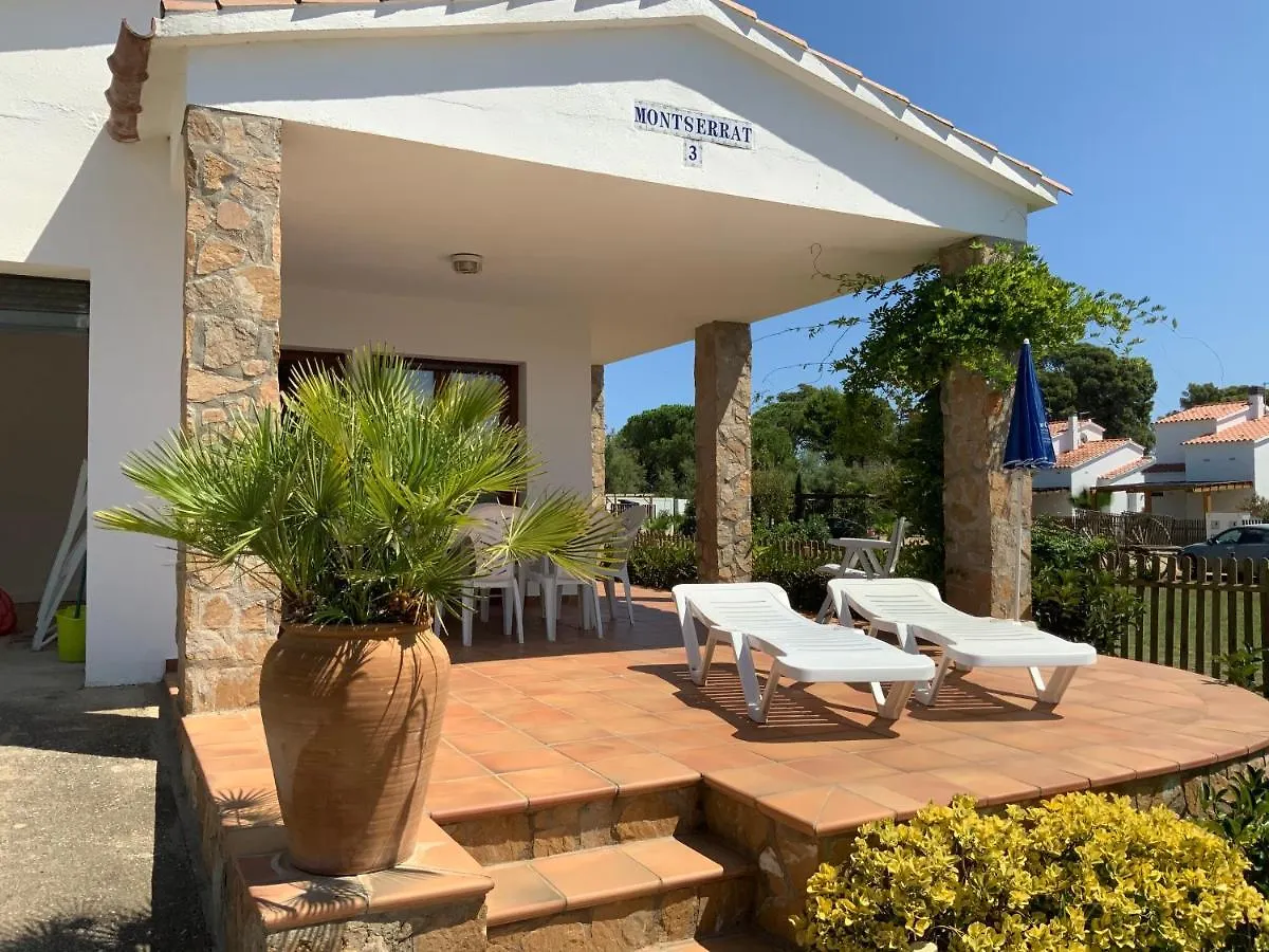 Villa Montserrat 3, Terrace & Pool Sant Marti d'Empuries 0*,