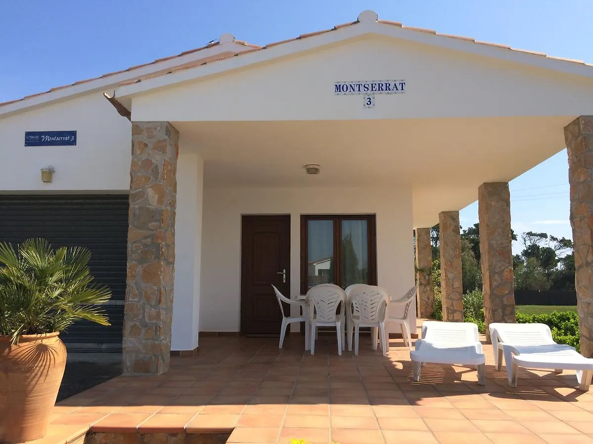 Villa Montserrat 3, Terrace & Pool Sant Marti d'Empuries Holiday home